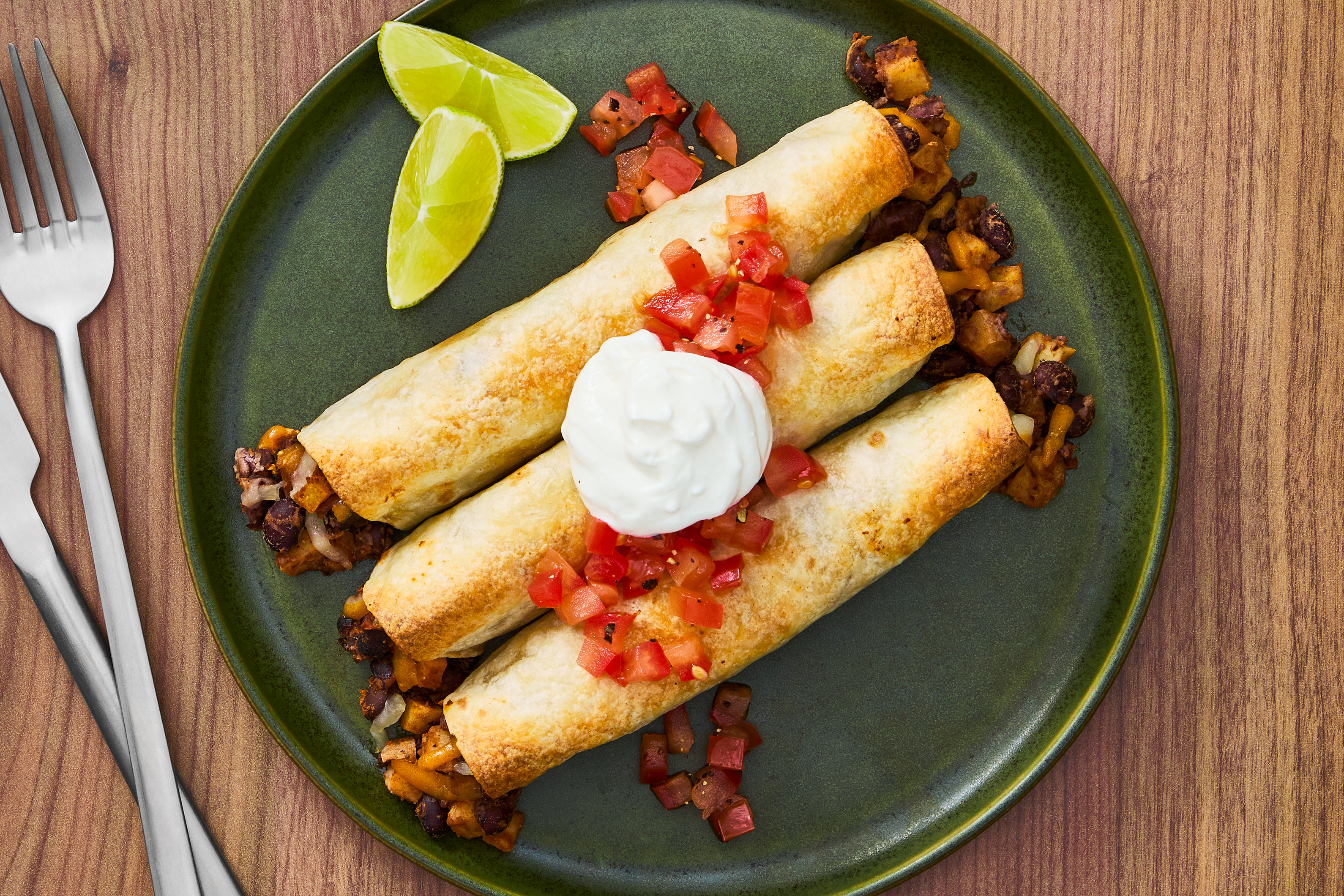 Air Fryer Turkey & Potato Flautas