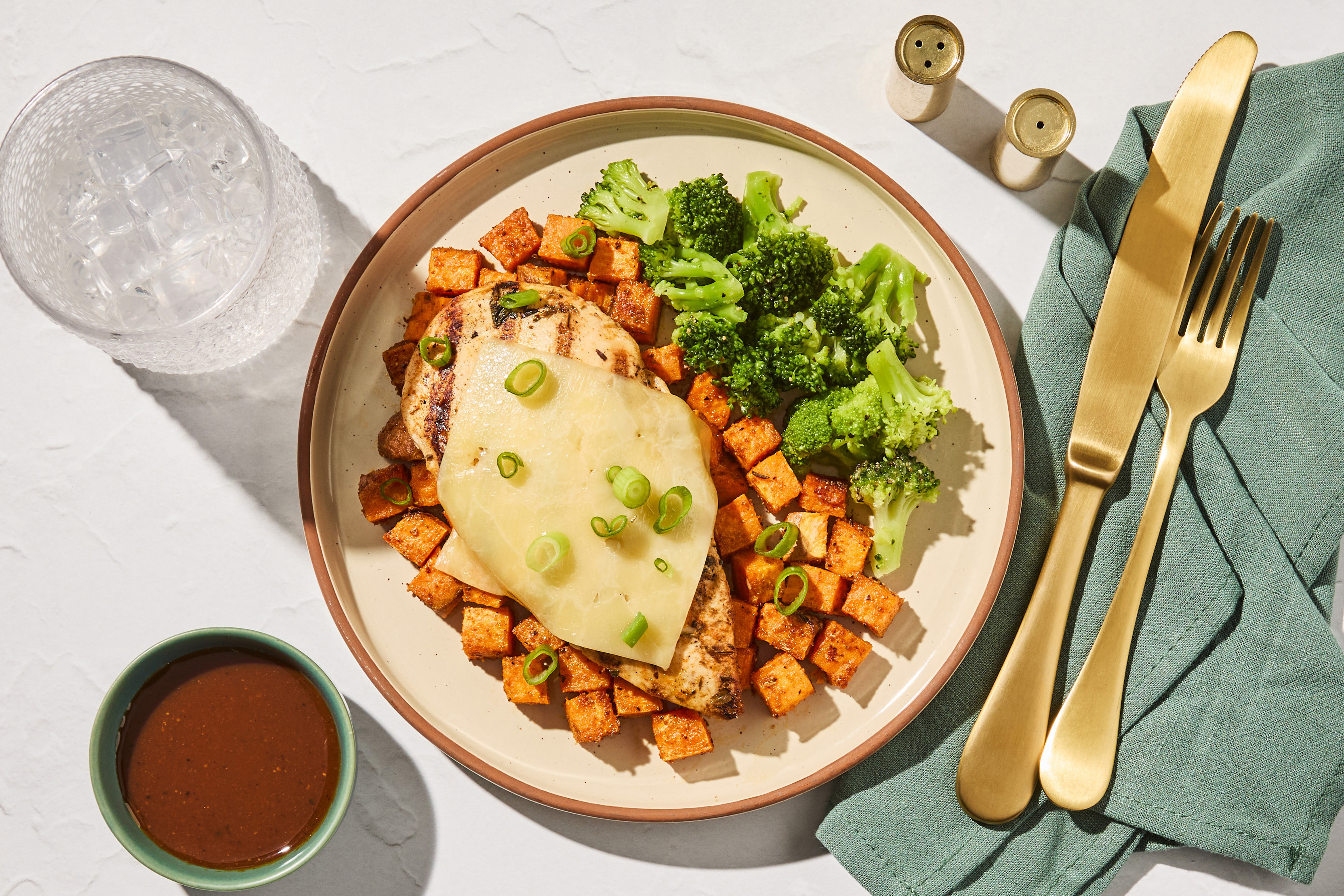 BBQ Chicken Breast & Sweet Potatoes