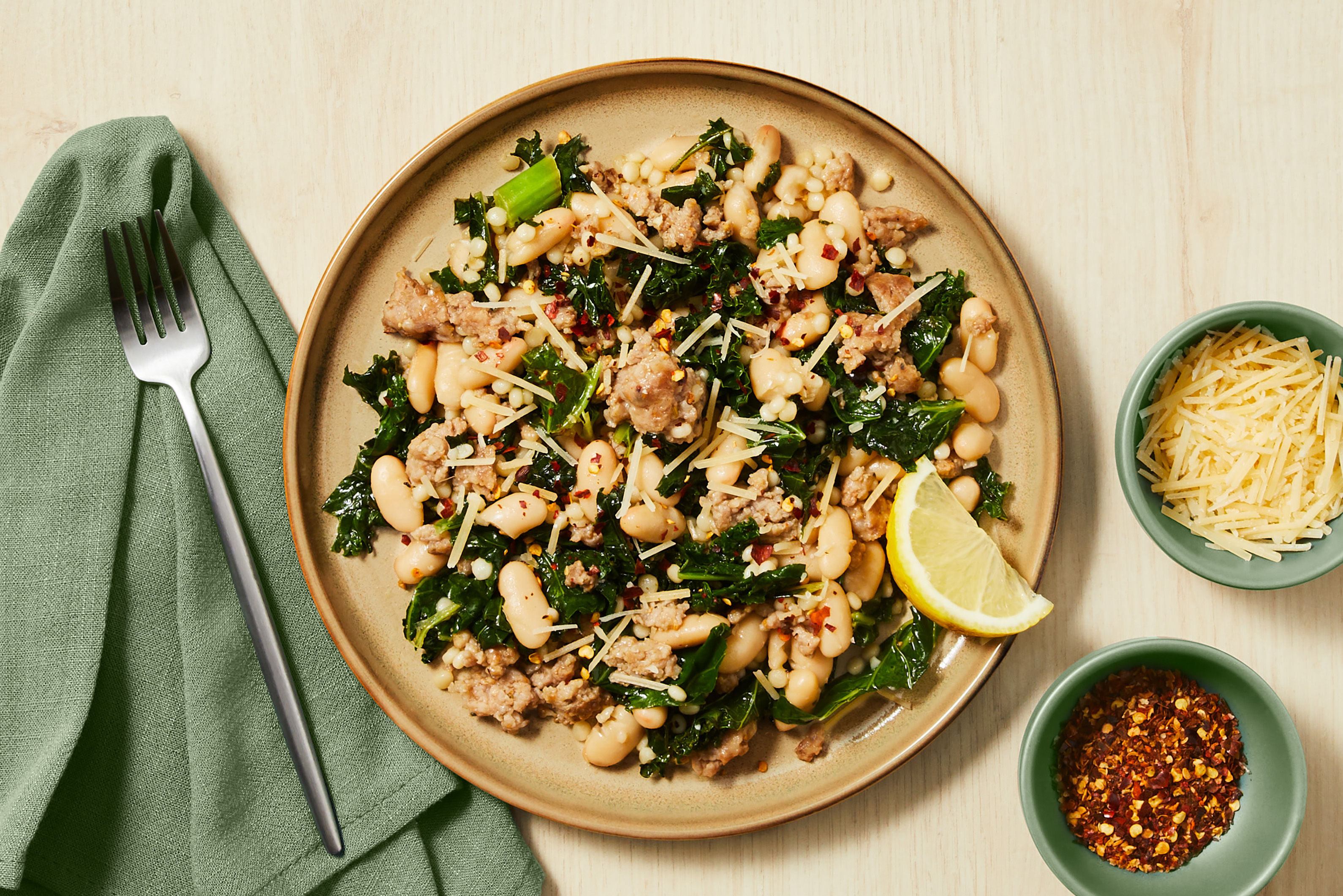 Braised Chicken & White Beans