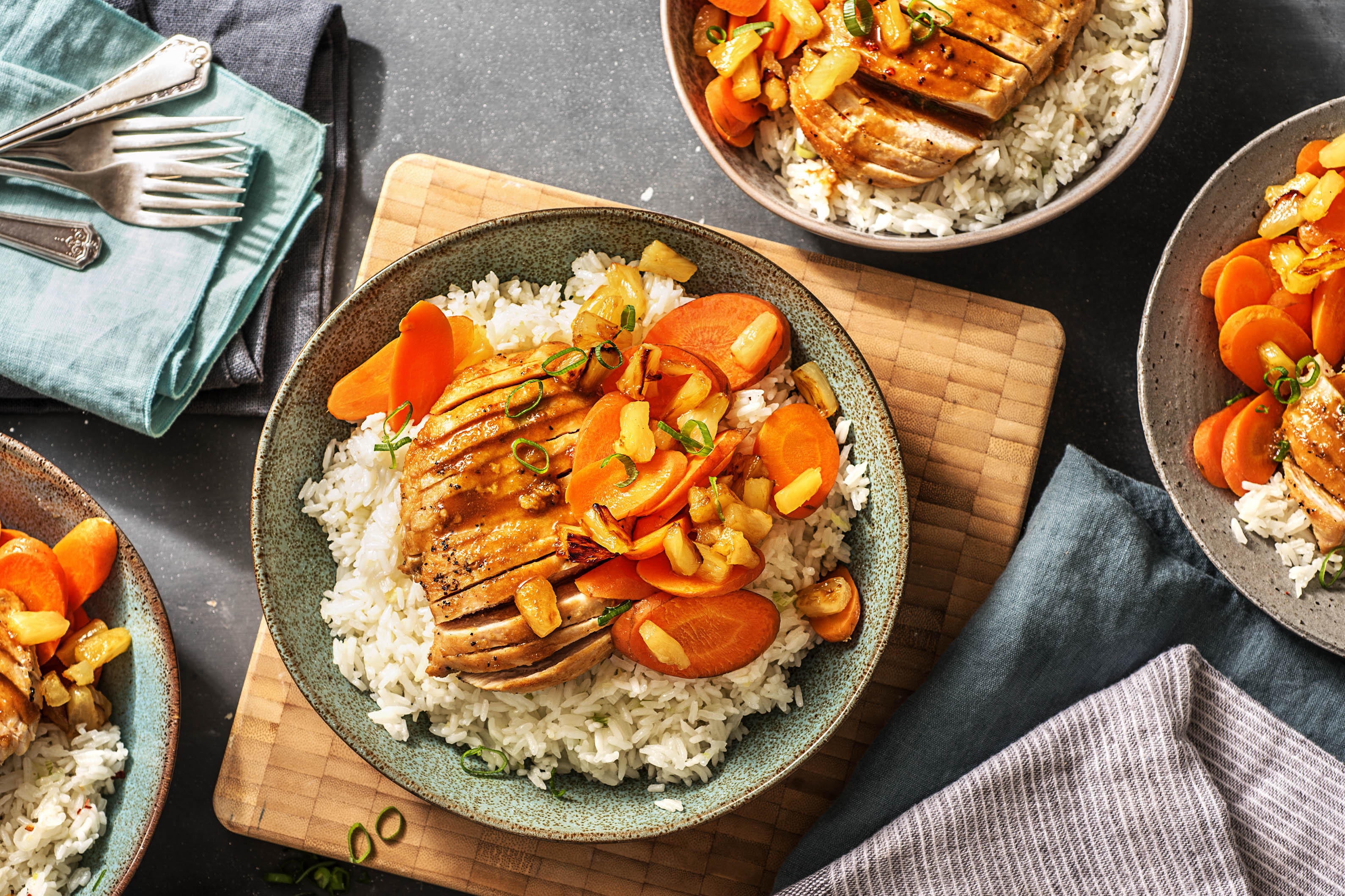 Chicken Luau Bowls