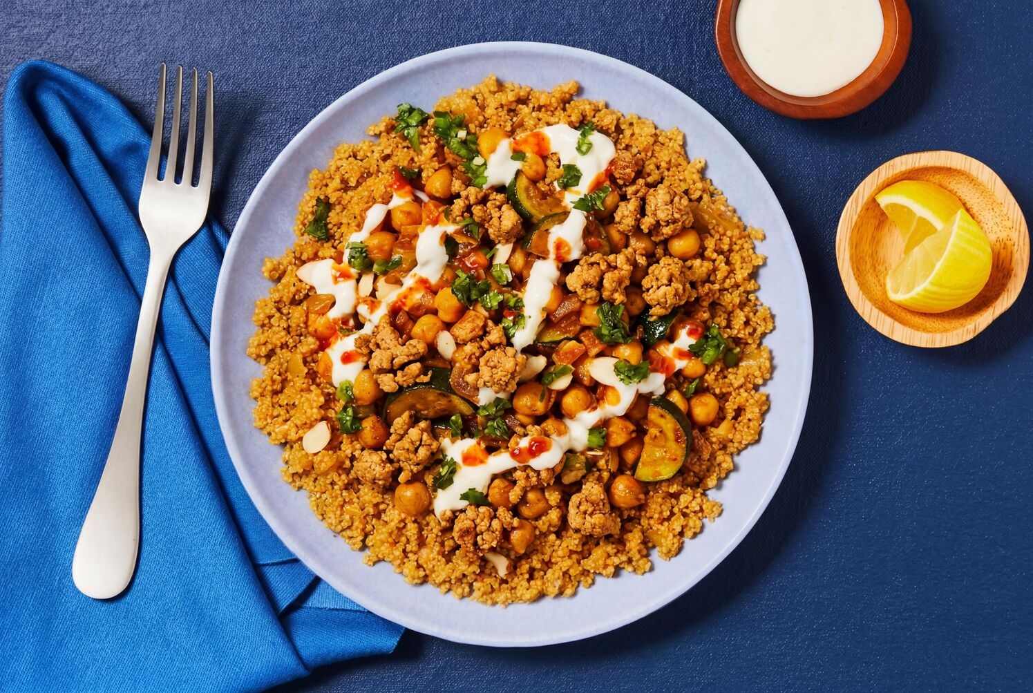 Chicken Sausage & Apricot Tagine