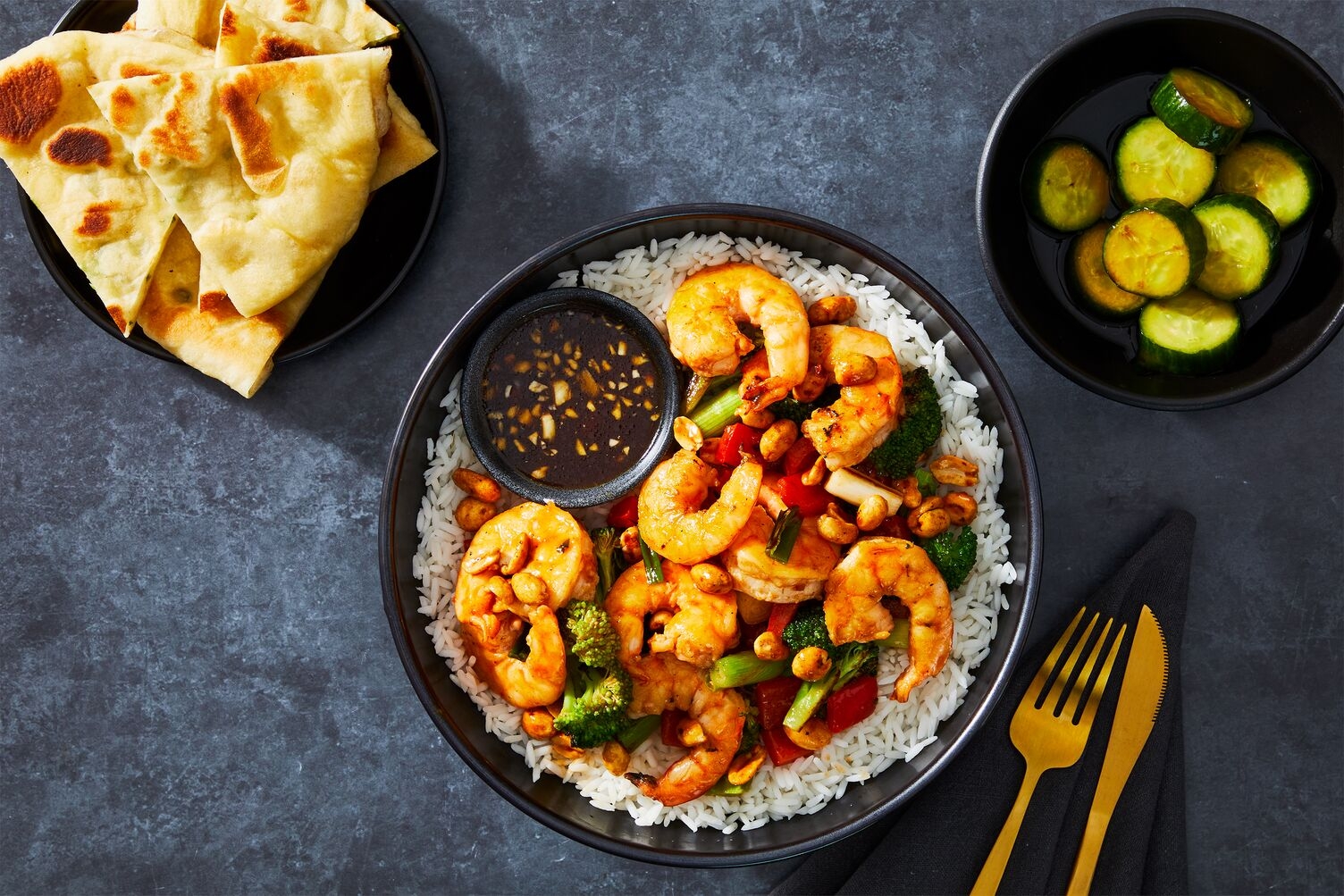 Chinese-Inspired Kung Pao Shrimp