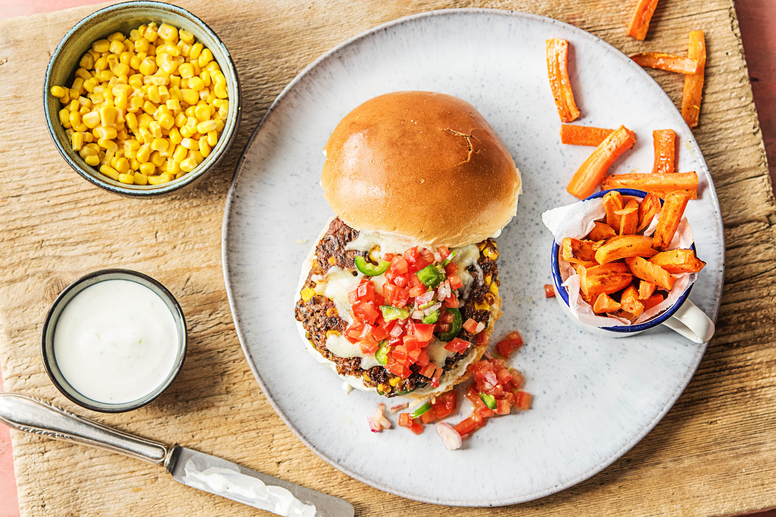 Chunky Funky Veggie Burgers